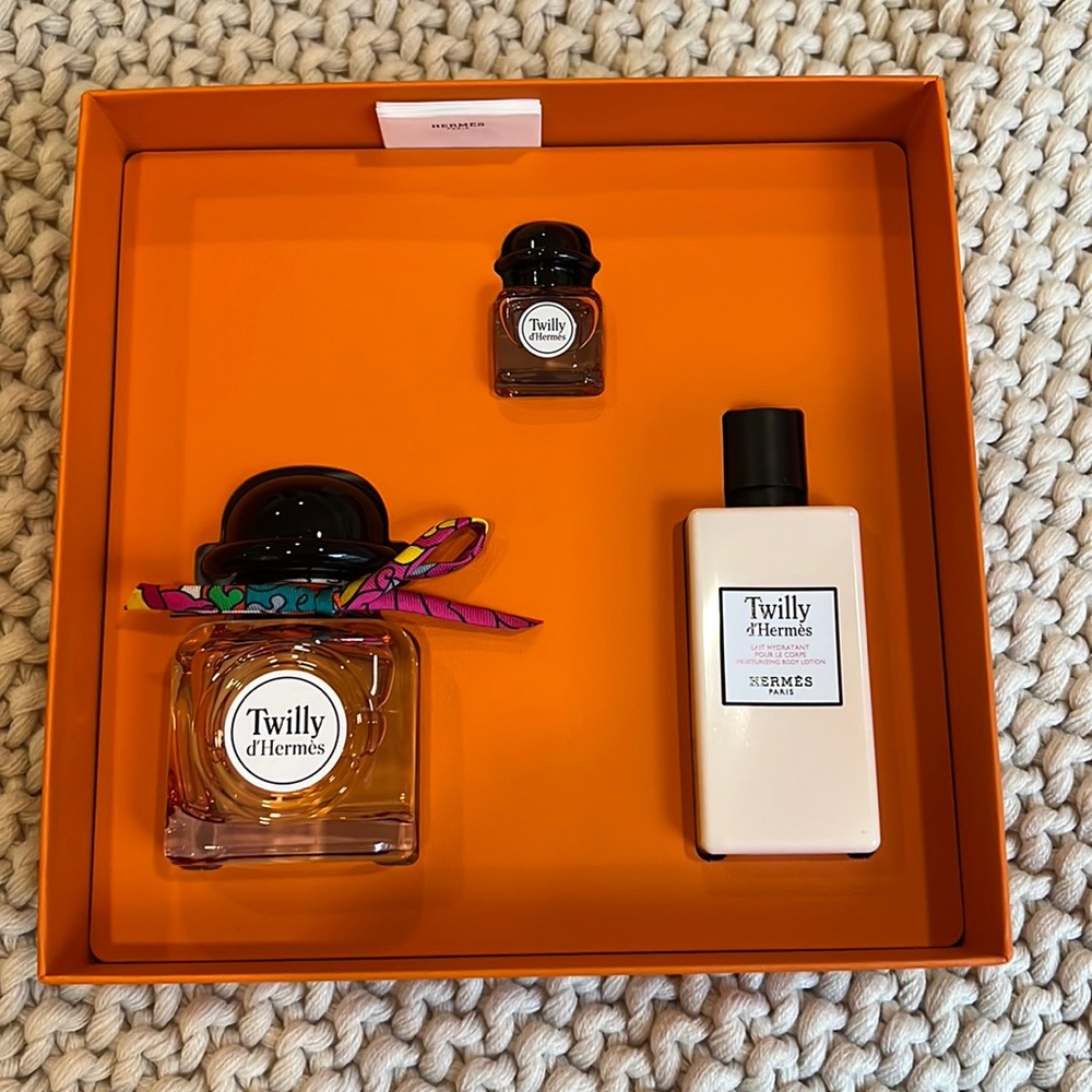 Hermes Twilly perfume gift set